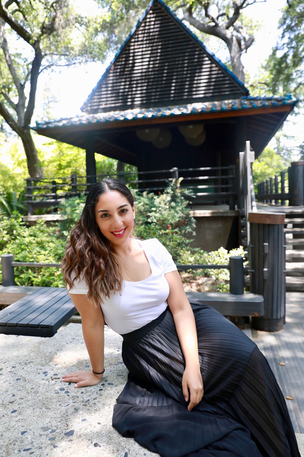 Ahí 
<b>Mafer Alonso</b> tuvo la oportunidad de relajarse y disfrutar de la naturaleza.