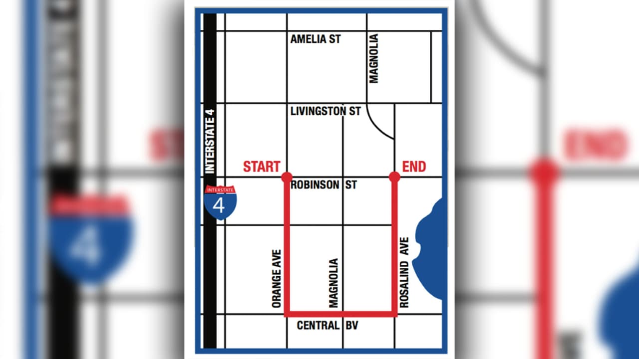 Ruta del Desfile del Día de los Veteranos 2023 en Orlando.