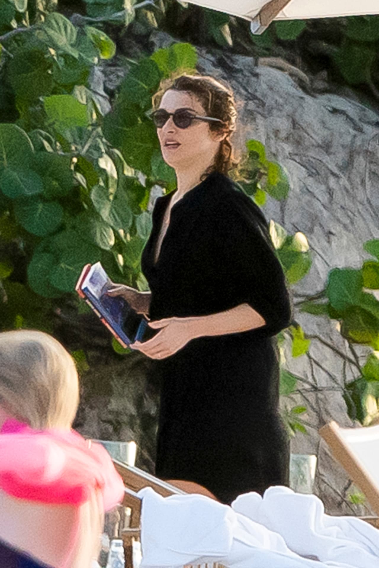 La actriz ganadora del Óscar, también merecía un descanso.