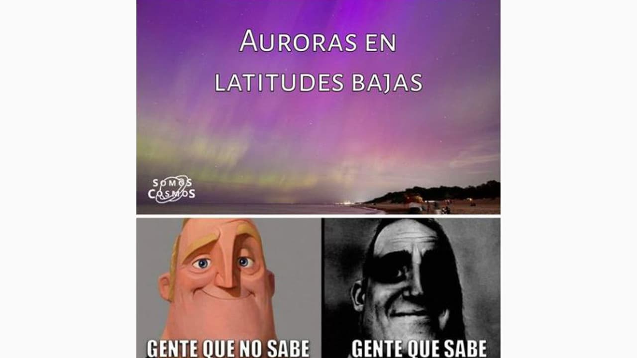 memes de auroras boreales