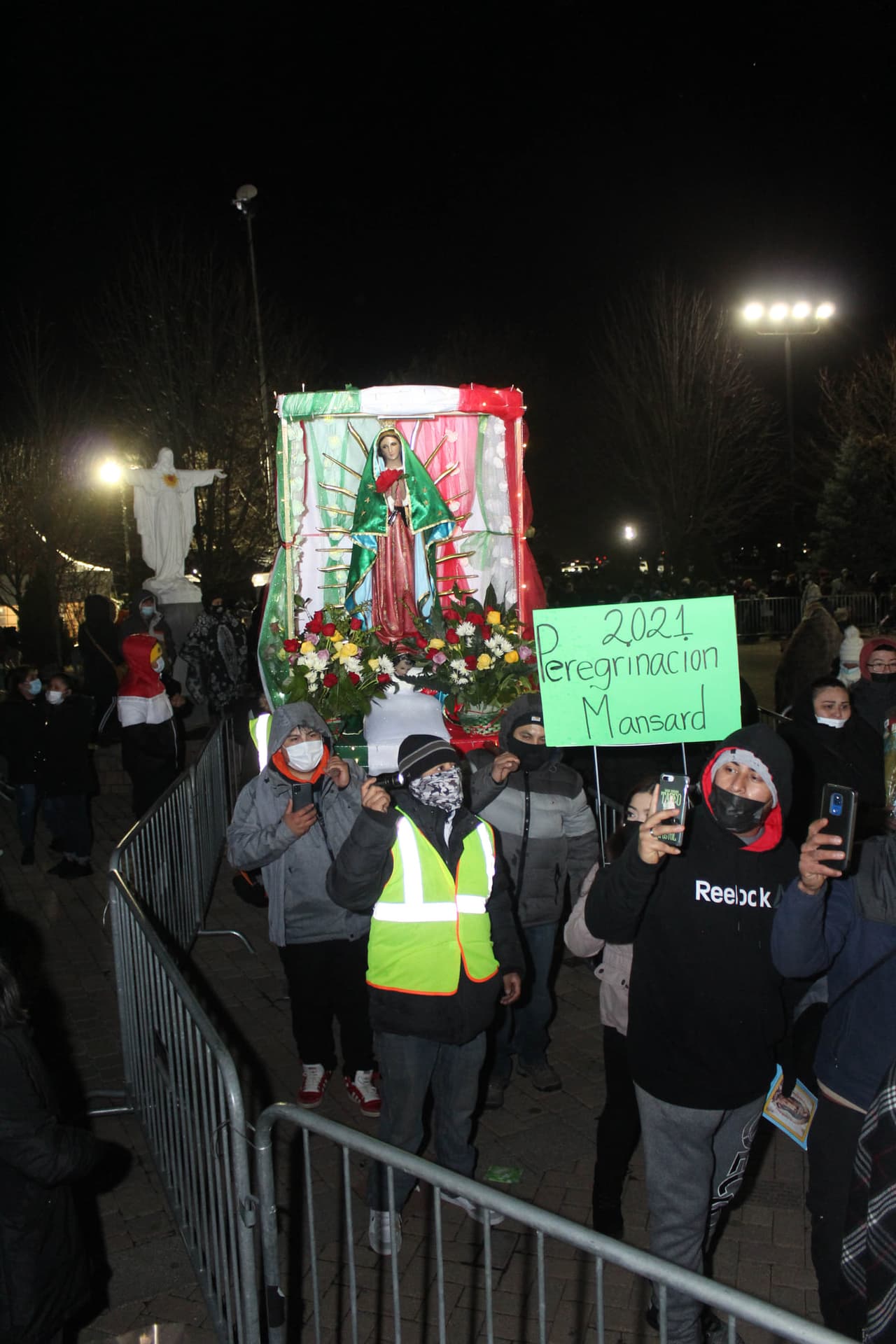 Sánchez destacó la labor de los voluntarios, a quienes expresó su agradecimiento.