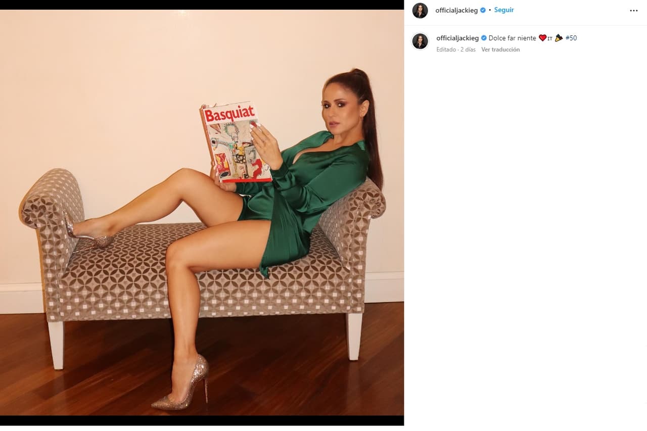 Con esta publicación en redes sociales señaló que está disfrutando al máximo su llegada al 'quinto piso' y recibió cientos de felicitaciones.