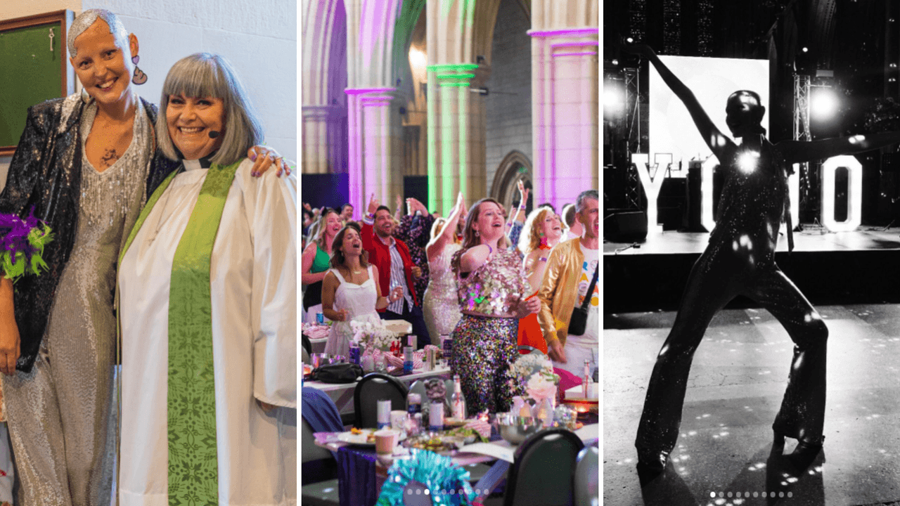 Así fue el 'FUNeral' en vida de Kris Hallenga.