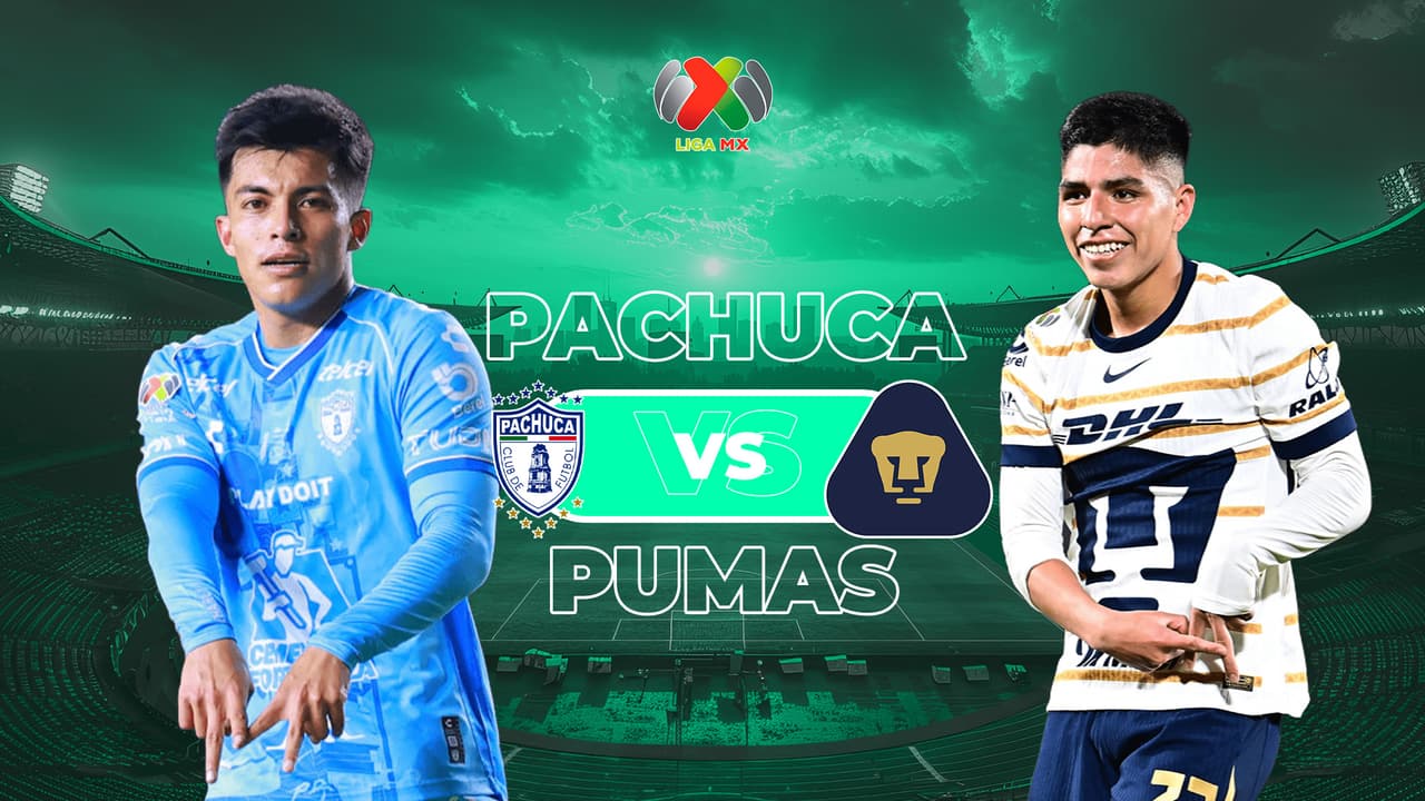 Pachuca vs. Pumas: Horario y dónde ver el partido de J7 de Liga MX
