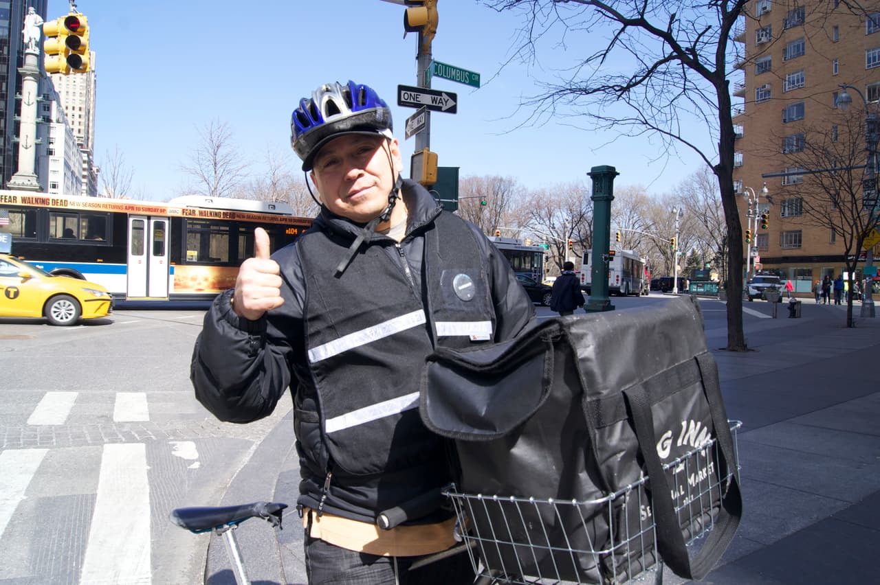 Onésimo Domínguez celebró la vigilancia del NYPD.