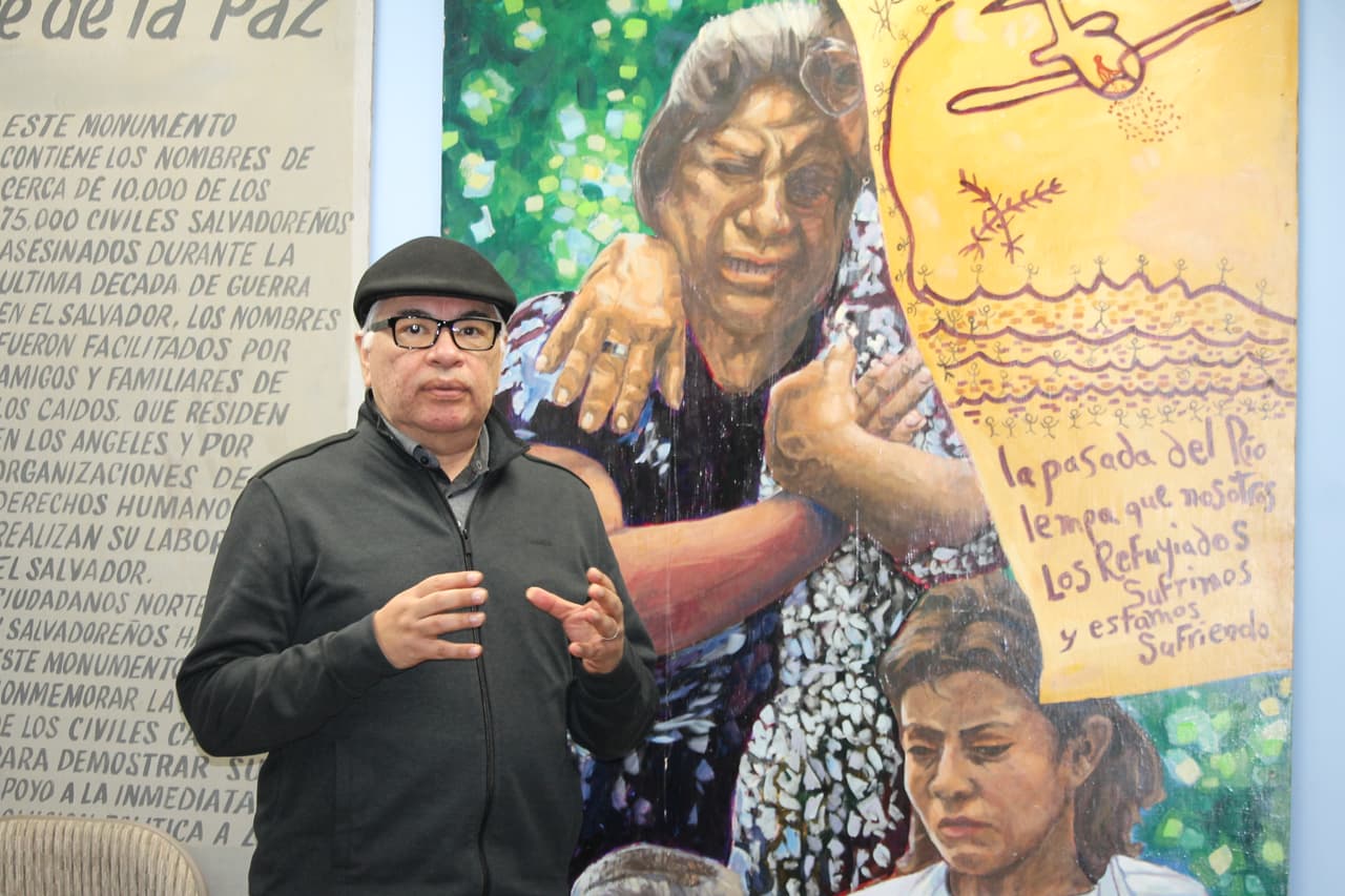 Salvador Sanbaria, director ejecutivo de El Rescate.
<br>