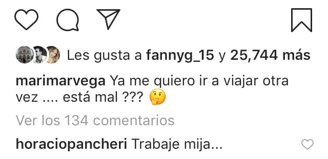 No todos los mensajes de Pancheri eran sospechosos, también bromeaba con la actriz.