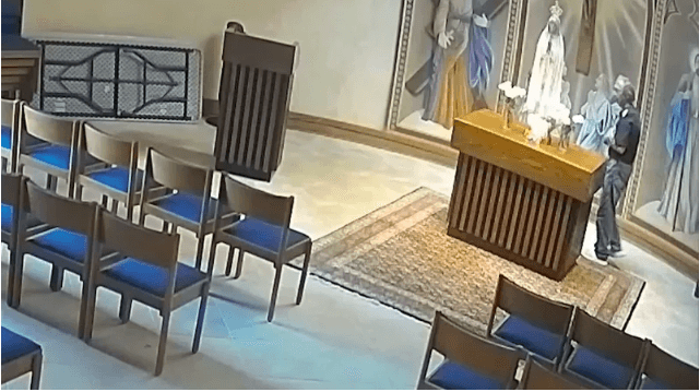 Rezan en Nueva Jersey para atrapar al ladrón de una estatua de la Virgen en menos de 24 horas