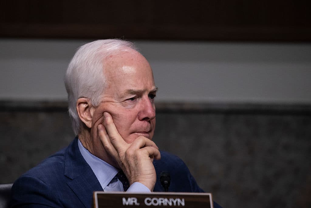 John Cornyn, el senador republicano por Texas que se negó a objetar el triunfo de Biden
