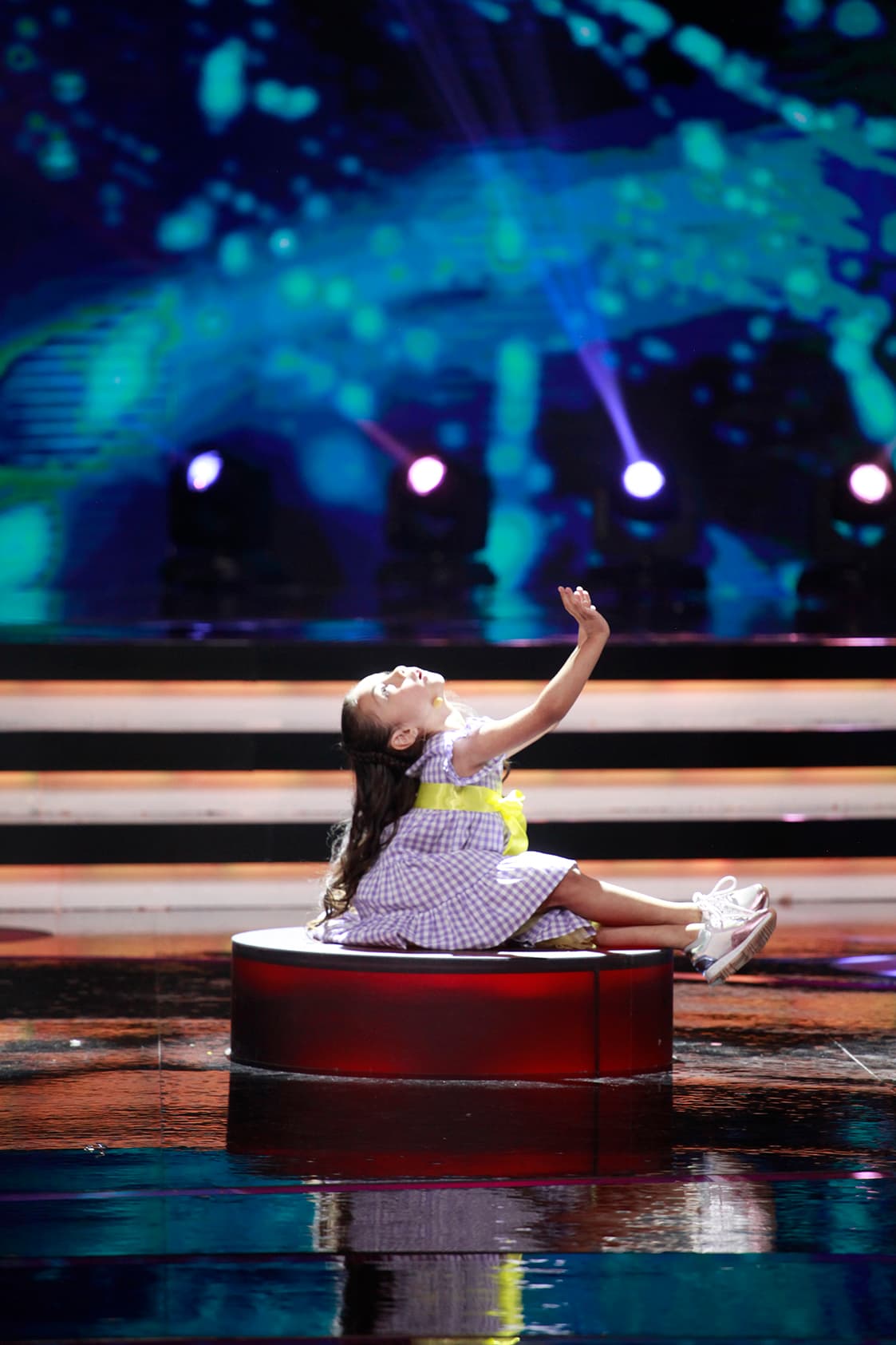 Uf. Qué mandera de lucirse en la pista.