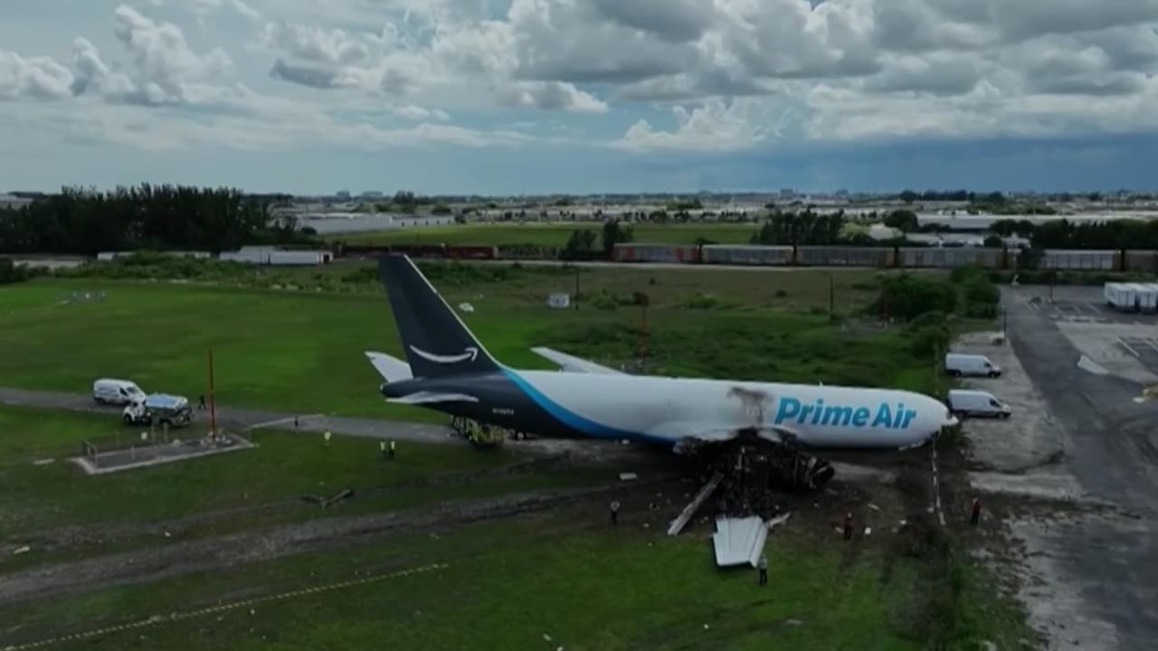 Nuevos detalles del accidente de Amazon en Miami: pilotos intentaron volver al aire