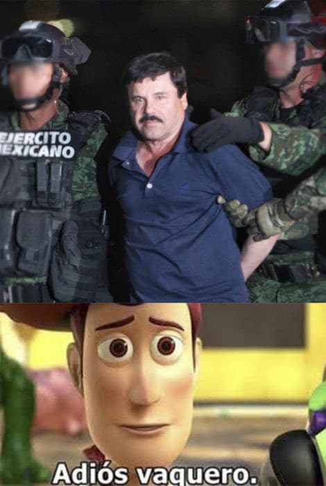 Una despedida al estilo de 'Toy Story'.