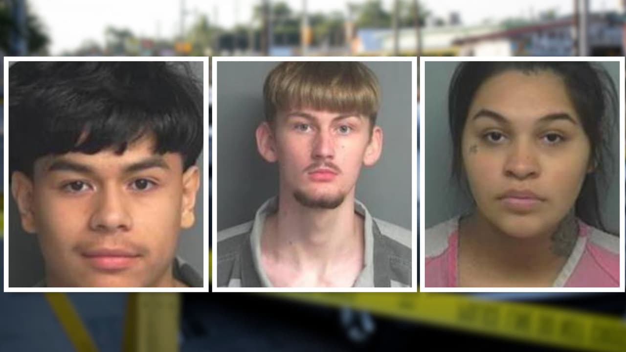 Acusan a tres jóvenes de robar un auto, un arma de fuego e iniciar una persecución en Texas