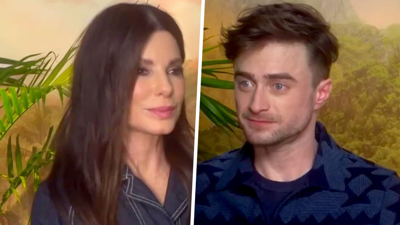 Sandra Bullock y Daniel Radcliffe practicaron su español tras filmar 'The Lost City' en República Dominicana