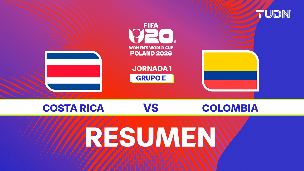 Resumen | Costa Rica vs. Colombia, Mundial Femenil Sub-20 2026