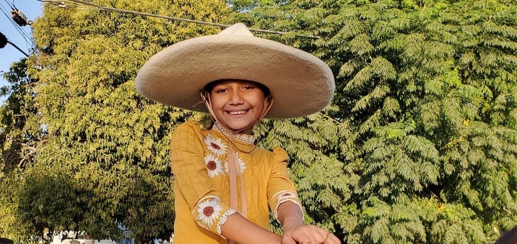 Mucha alegría entre las participantes.