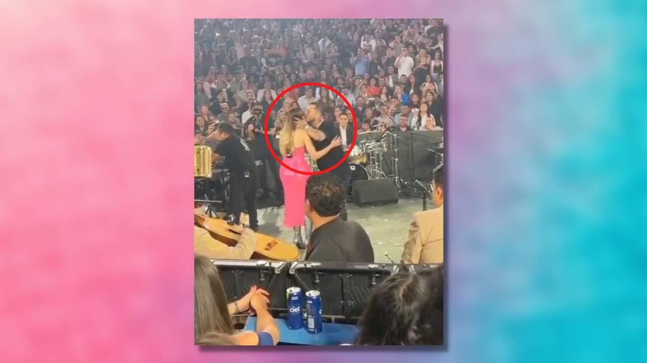 Pues con un beso en la mejilla, 
<a href="https://www.univision.com/musica/colaboracion-musical-entre-lupillo-rivera-y-christian-nodal-fotos" target="_blank">Christian</a> continuó diciendo: “Yo nunca había escuchado su música, pero ahora que me abrió se los juro que es uno de los talentos más increíbles que he escuchado en toda mi vida”.