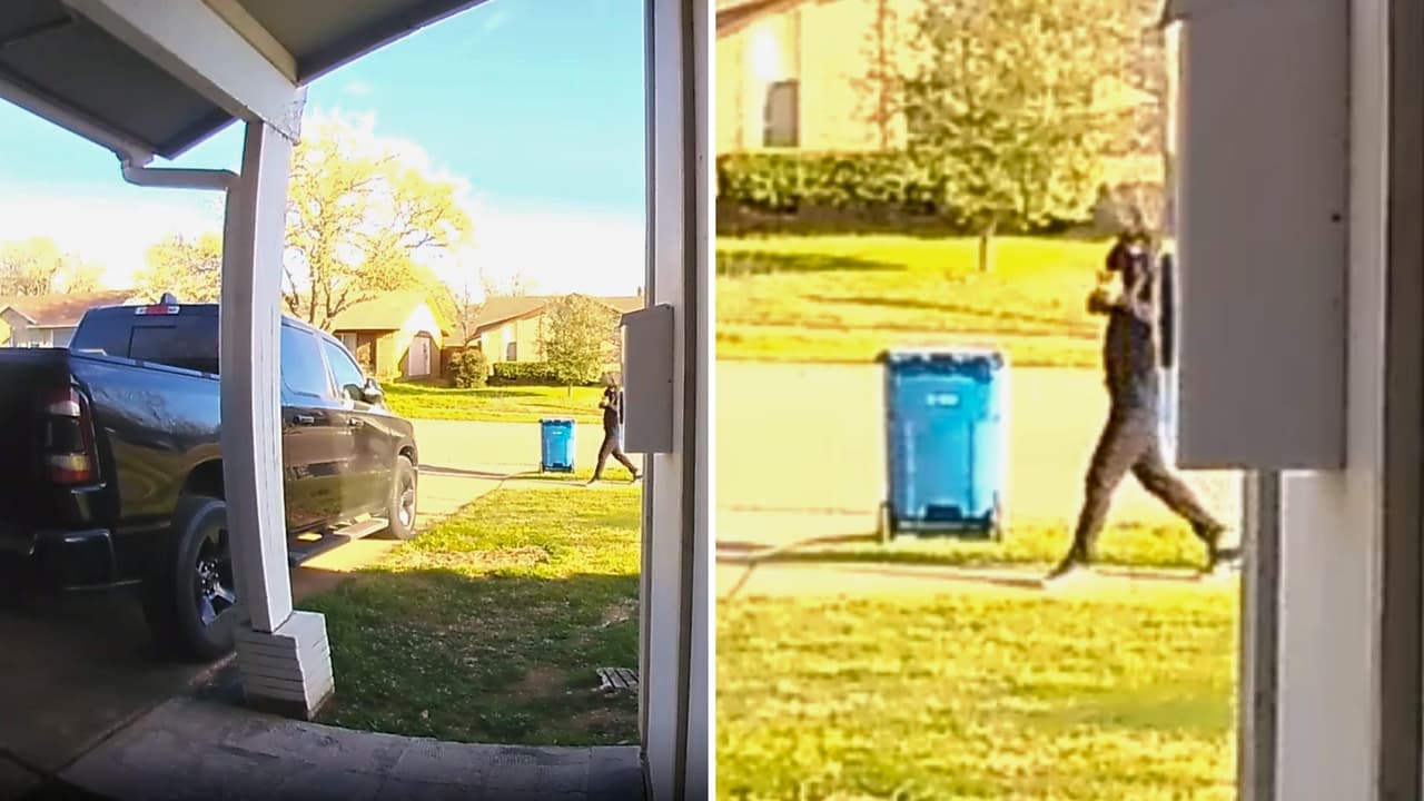 La calma de una mañana
<a href="https://g.co/kgs/CAAcu3B" target="_blank">en Kingston Drive</a> se interrumpió el lunes cuando
<b>un hombre disparó 11 veces contra una casa a plena luz del día, antes de huir del lugar</b>. El
<a href="https://www.cityoflewisville.com/city-hall/city-departments/police-department" target="_blank">Departamento de Policía de la ciudad</a> está buscando al sospechoso, quien
<b> fue captado en video mientras abría fuego contra la vivienda</b>, ubicada en
<b>un vecindario entre Fox Avenue y Bellaire Boulevard</b>. A pesar de la violencia del ataque, las autoridades confirmaron que
<b>no hubo heridos.</b>