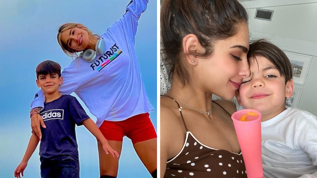 Alejandra Espinoza asusta a su hijo con este raro insecto, ¿se le pasó la mano?