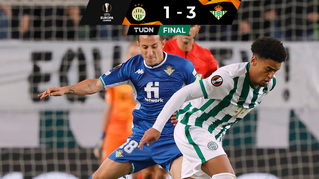 Betis triunfa en Hungría ante el Ferencvaros en la Europa League