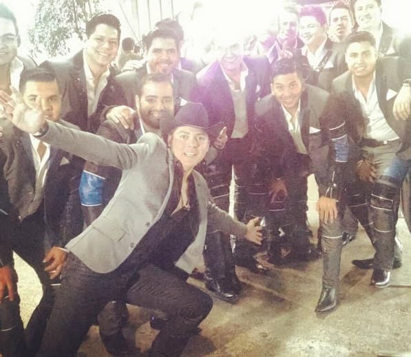 Los Recoditos dejaron testimonio de su paso por esta fiesta hasta en las redes sociales. Esa noche andaban imparables.