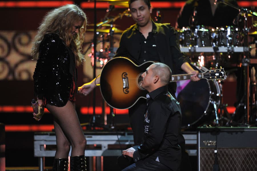 'Me voy' fue el tema que cantó en el escenario antes de darse un descanso en su carrera musical.