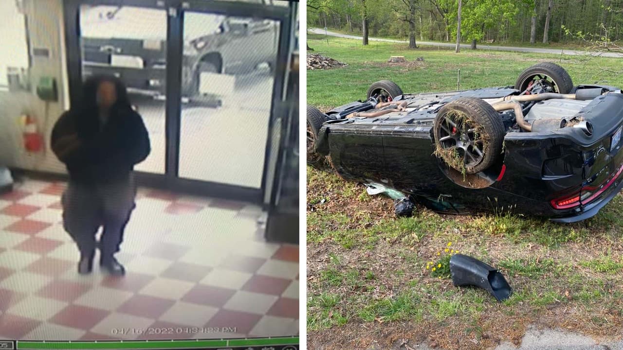 Un auto se volcó el sábado en la autopista NC58 cerca de White Level Rd, en el condado de Franklin.