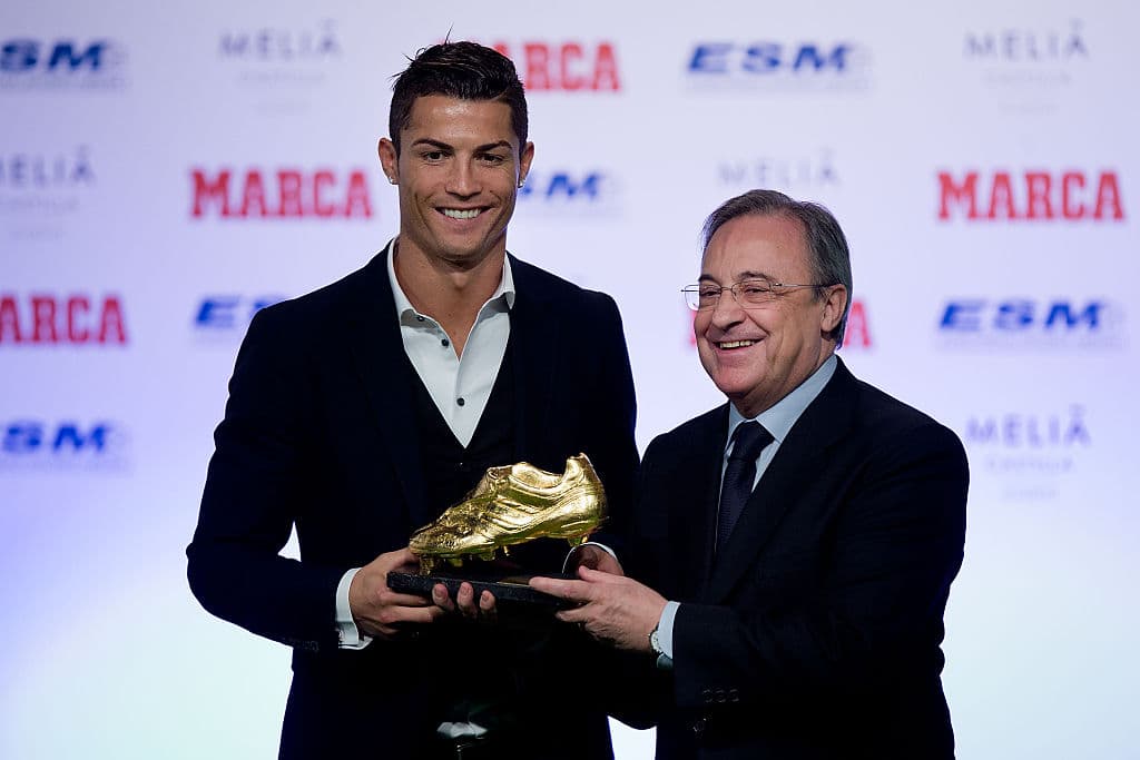 De Florentino Pérez a Cristiano: "Felicidades al mejor del mundo"