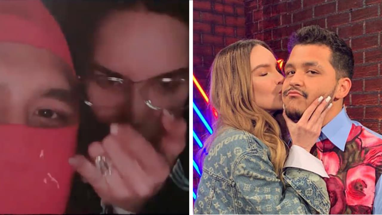 Nodal se disfrazó de Spider-Man para su primera cita con Belinda en el cine