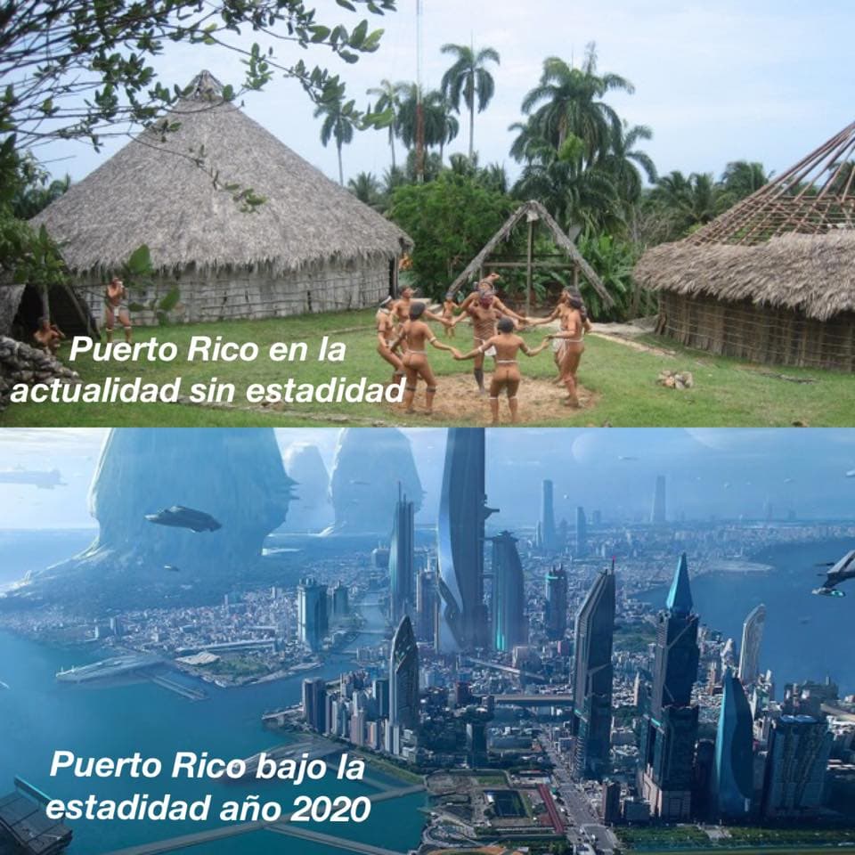 Puerto Rico con y sin estadidad