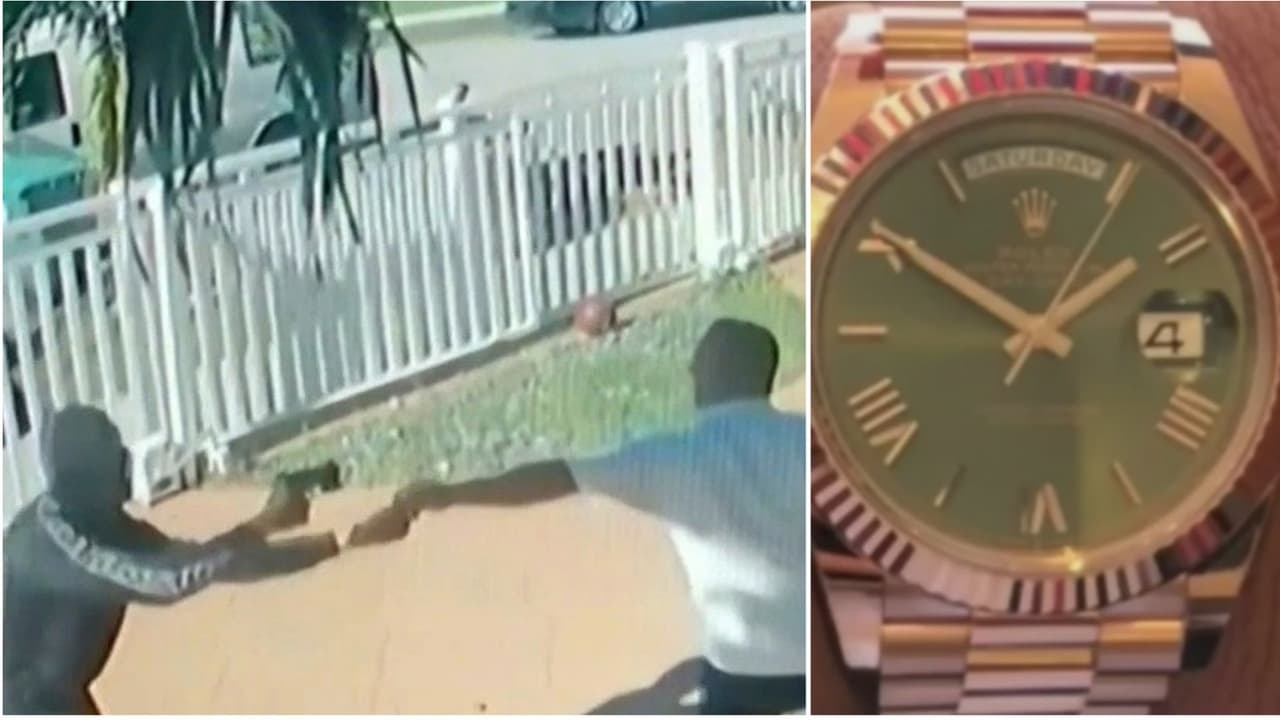 Roban a punta de pistola su Rolex de $40,000 y ofrece recompensa por lo ocurrido en Miami-Dade 
