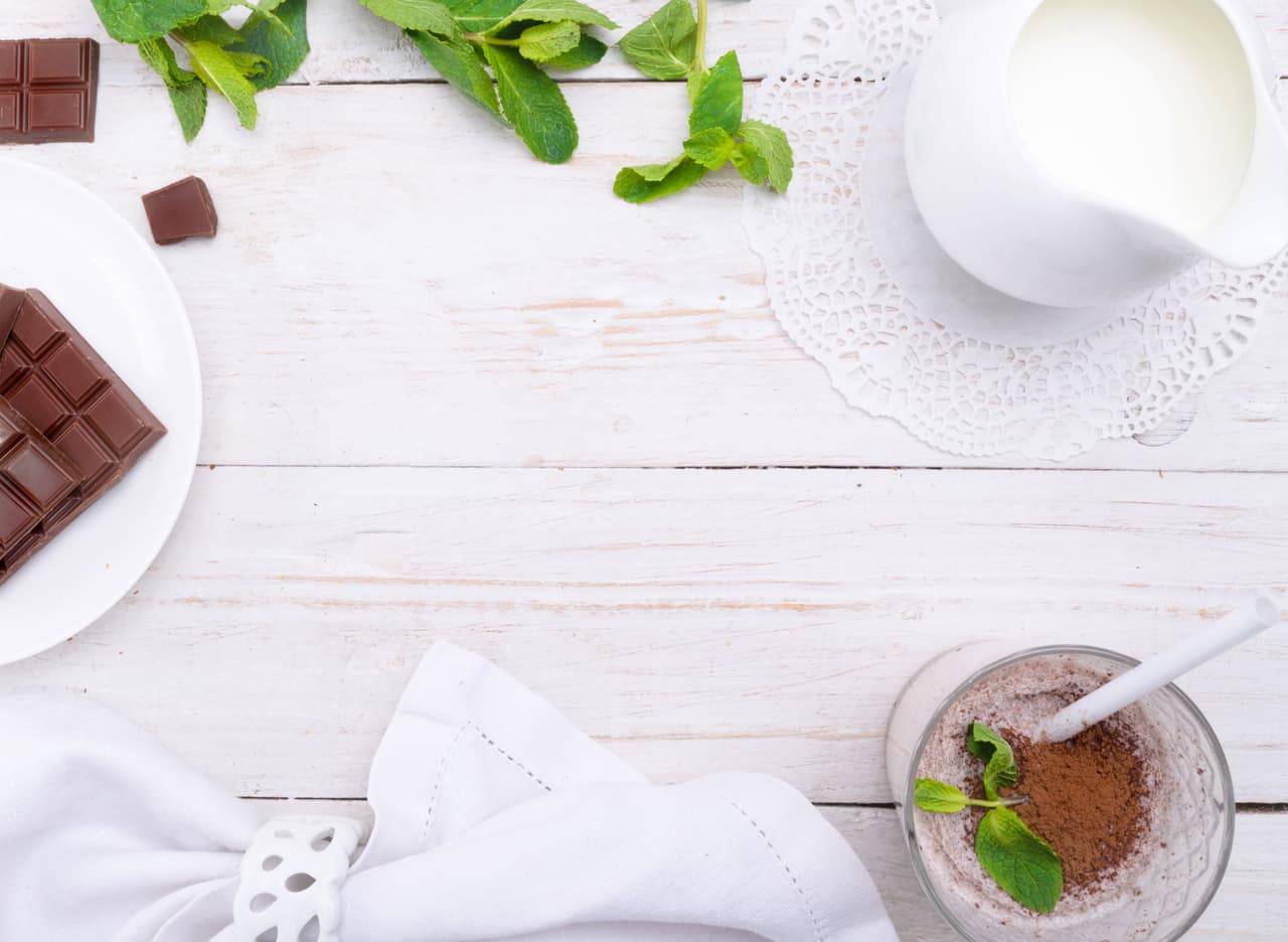 Smoothie con leche chocolatada. Escobar también nos compartió esta receta con un alto contenido de carbohidratos y proteínas, perfecta para ayudarnos a reponer los músculos cansados.