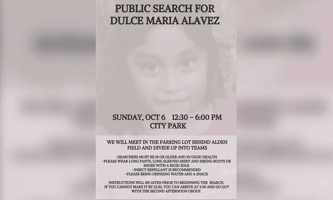 Familia de Dulce María Alavez regresa al parque donde desapareció para buscarla