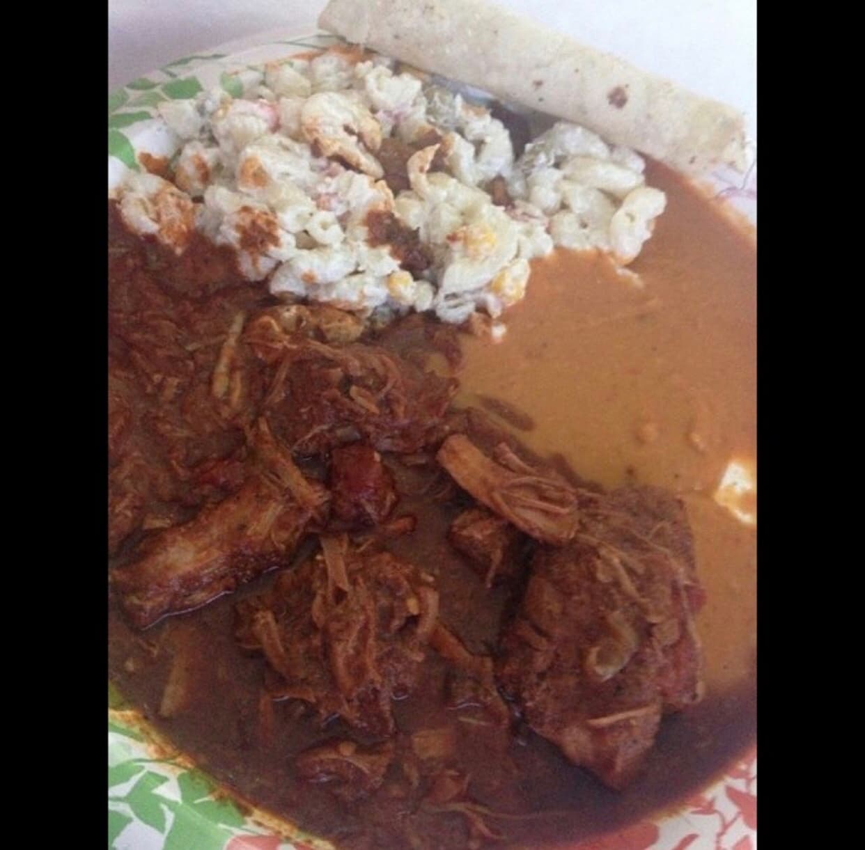 La cena de campeones es una Barbacoa estilo Sinaloa.