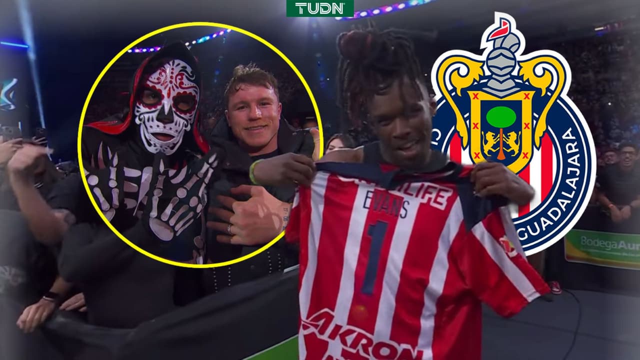 Luchador de WWE revela su amor por Chivas frente a 'Canelo' Álvarez