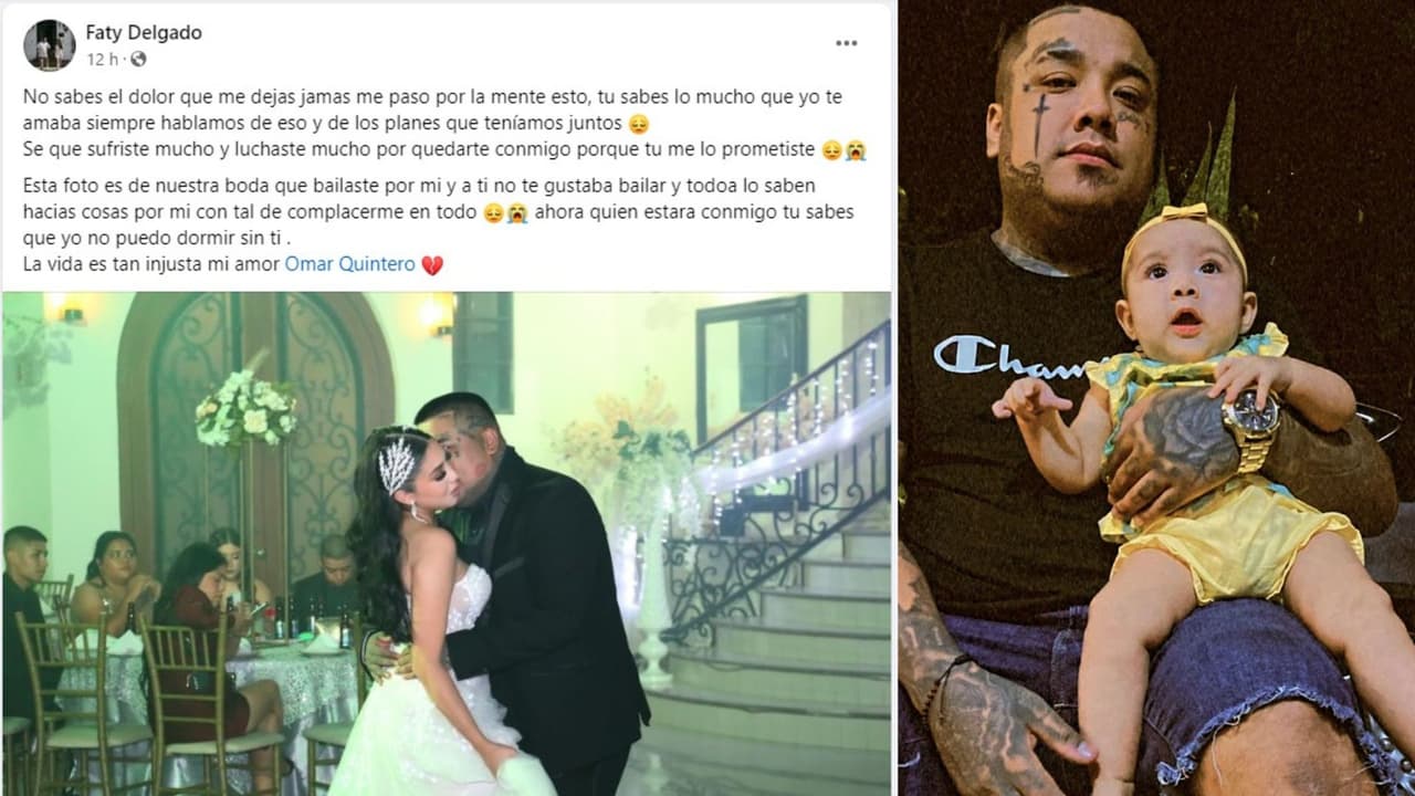 Esposa de Omar Thug lo despide con emotivo mensaje. El rapero y ella tienen una hija.