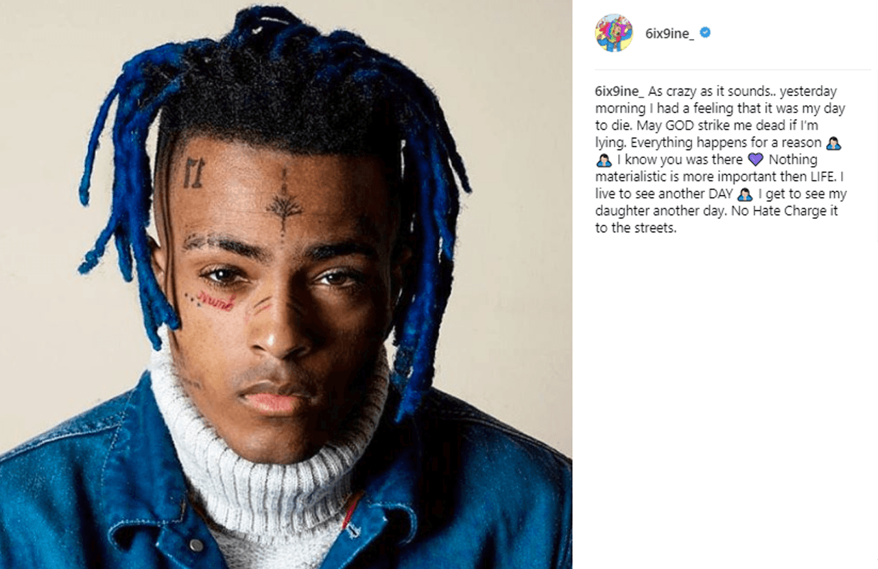 Su nombre ha vuelto a sonar con más fuerza esta semana, luego de que lo secuestraran, lo golpearan y terminaran robándole una fortuna en joyas, según contó a las autoridades. El rapero subió una imagen de 
<b>XXXTentación</b>, intérprete urbano que 
<a href="https://www.univision.com/miami/wltv/noticias/asesinatos/arrestan-a-un-sospechoso-por-la-muerte-del-rapero-xxxtentacion">fue asesinado</a> en riñas callejeras, y escribió “sé que estuviste allí”.