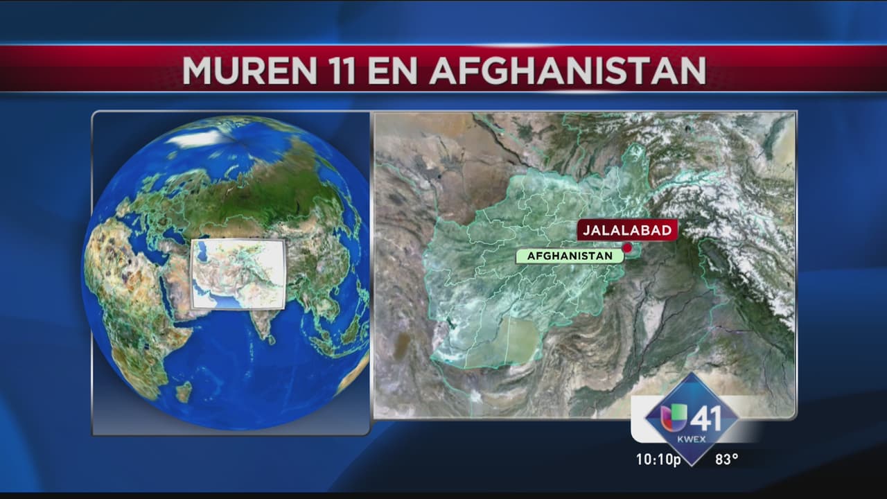 Texanos entre víctimas de choque aéreo en Afganistán