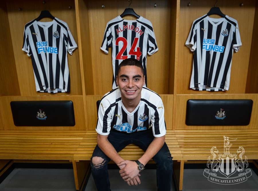 Campeón con Atlanta United, ahora todo un "Magpie" (Foto cortesía de Newcastle United)