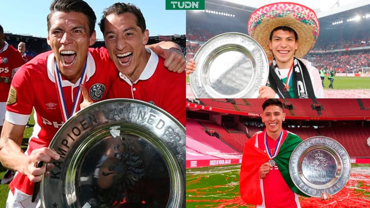Edson y todos los mexicanos campeones en la Eredivisie