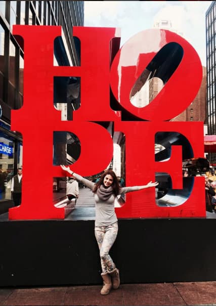 Michelle: "Never lose HOPE".