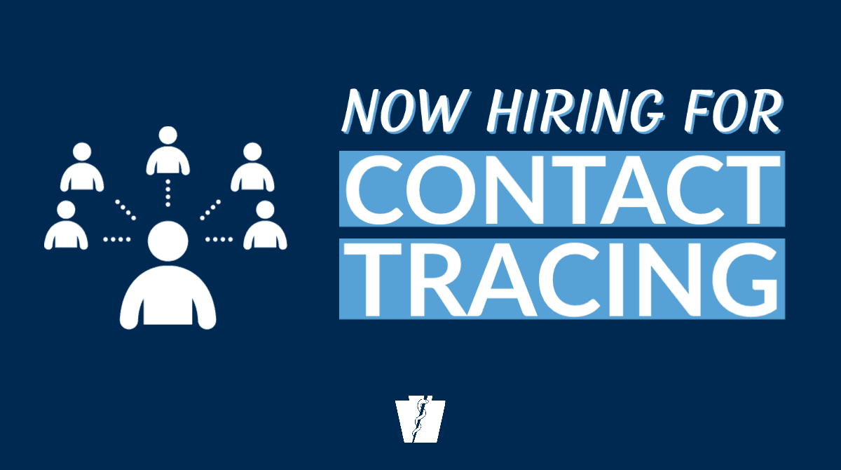 Pensilvania ofrece oportunidad de empleo para interesados en ser parte de la división de rastreo de contactos