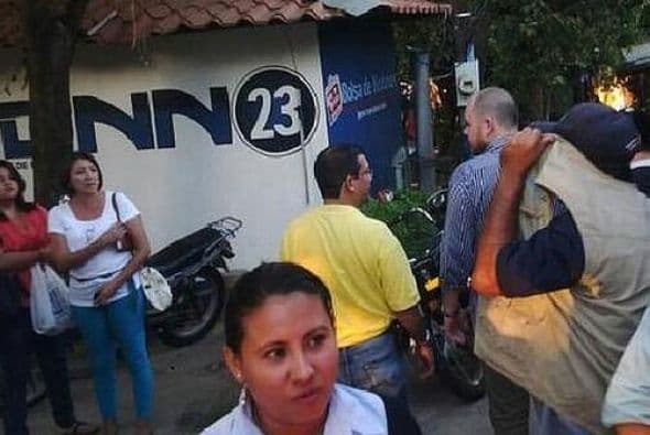 Un sismo de magnitud 6.2 remeció Nicaragua el jueves por la tarde. Imagen tomada de Twitter.