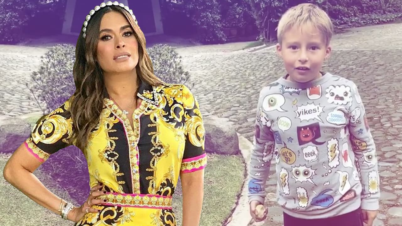 Al hijo de Galilea Montijo le preparan su comida favorita y sale 'volando' por ella