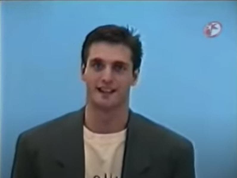 <b>Juan Soler</b> consagró su carrera en la actuación en México, el argentino estudió en el CEA en 1992. Esta imagen pertenece a la audición que hizo para ser admitido en la institución educativa.