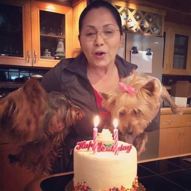 Y es que la oriunda de Guamúchil, Sinaloa, es una apasionada de este par de perritas de compañía.