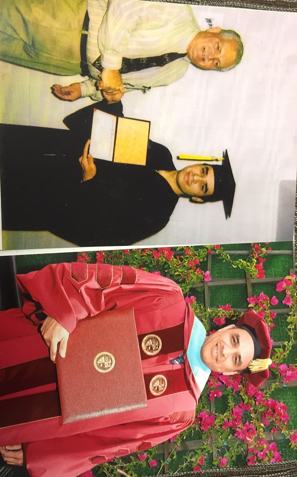 No había terminado ni la preparatoria y convirtió tres condenas de cárcel en un título de doctorado