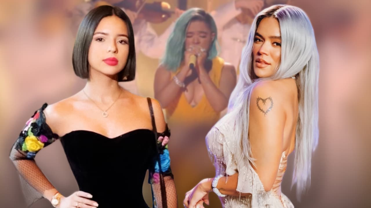 Los momentos que molestaron a Ángela Aguilar de la interpretación de Karol G con mariachi