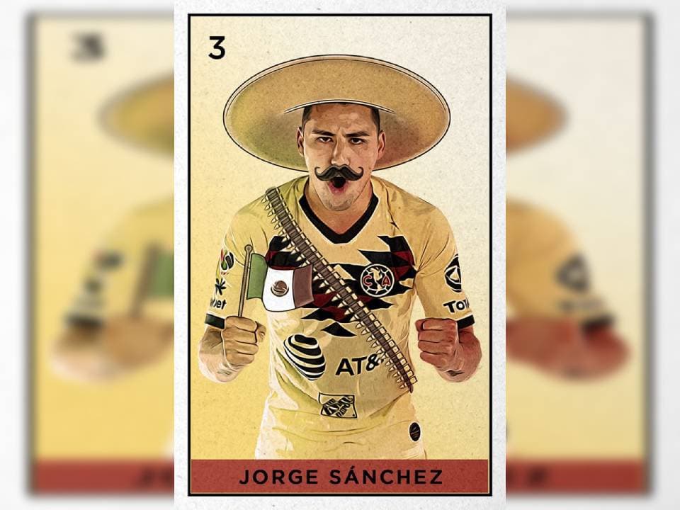 Los jugadores americanistas al estilo de la Revolución Mexicana para conmemorar el 20 de noviembre.