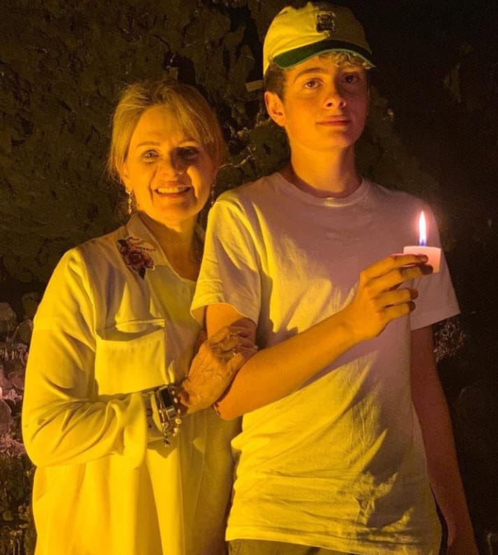 Erika Buenfil se vio inmiscuida en una polémica por defender a su hijo Nicolás. 
<br>
<br>